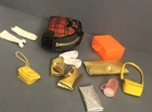 Vintage Barbie Francie Skipper Accessories Purse Shoes Luggage Lot