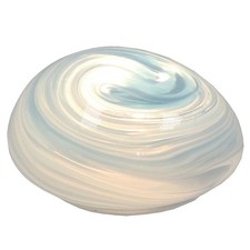 Shudehill Giftware Small Blue Pebble Glow Swirl Lamp 355400
