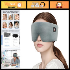 Cordless Heated Eye Mask, Warm Compress for Dry Eyes, MGD, Stye Relief, Travel G