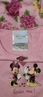 Vintage Disney Baby Pink Outfit Set Mickey Minnie Mouse 12M Pants Good Used — photo 2