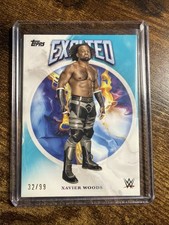 Xavier Woods 2025 Topps Exalted WWE Aqua /99