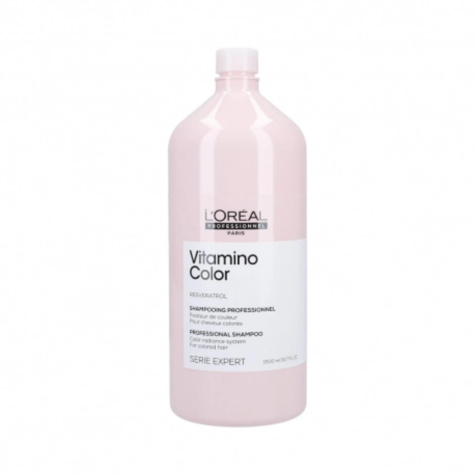 L'oreal Professionnel Serie Expert Vitamino Color Shampoo 50.7 Oz + PUMP - Image 4 of 4