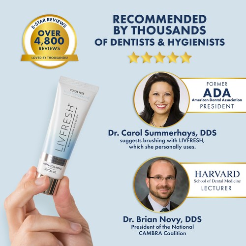Toothpaste , Clinically Proven to Remove Plaque 250% Better, Improves Gum 190... - Picture 4 of 8
