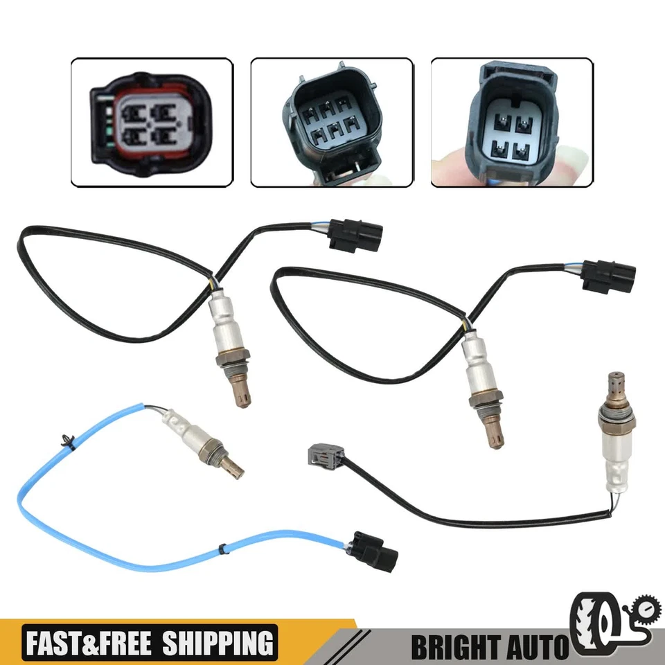 4pcs Upstream&Downstream Oxygen O2 Sensor For 2014-2020 Acura MDX TLX 3.5L V6 - Image 3 of 4