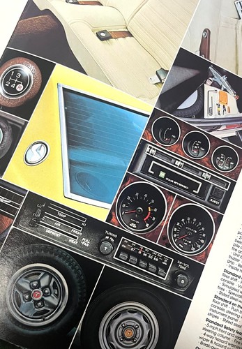 Original 1974 Toyota Celica Deluxe Sales Brochure - Models ST and GT - Picture 4 of 4