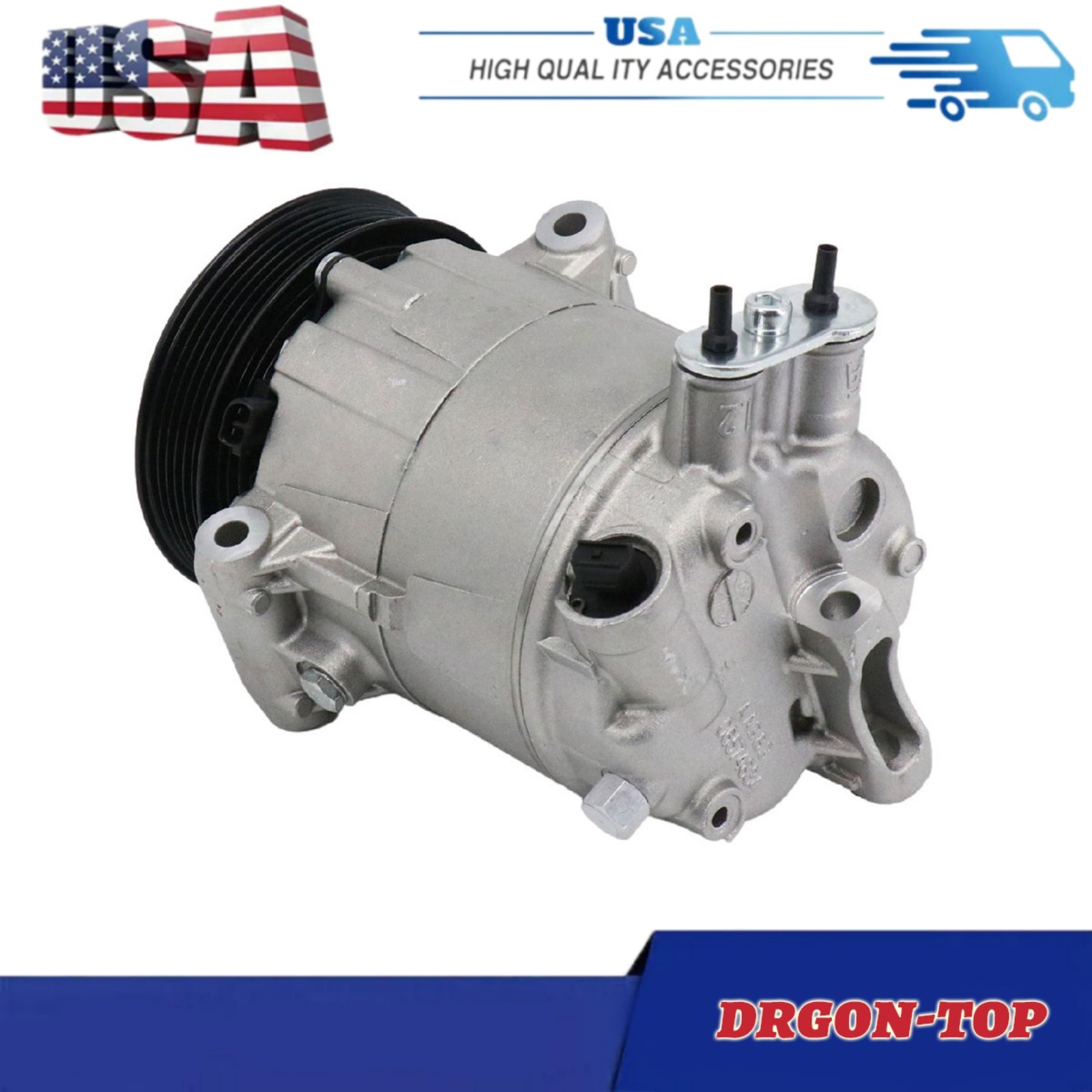 Maserati Ghibli Compressor with bracket P/N 333332