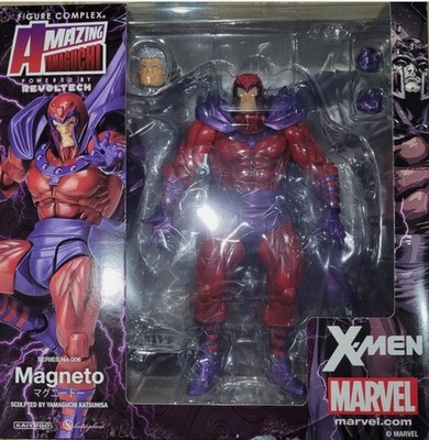 Kaiyodo AMAZING YAMAGUCHI Magneto No.006 OFFICIAL Revoltech NEW Open Box