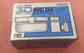 Nintendo Family Computer 3D SYSTEM 3D Head set Glasses 1987 FAMICOM stereoscopy