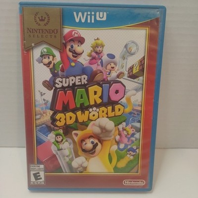 Nintendo Selects: Super Mario 3D World (Nintendo Wii U, 2016) TESTED WORKING