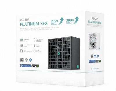DeepCool PS750P 750W Gamer Storm SFX12V V4.1 & ATX12V V3.1M Full Japanese