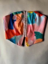 NWT Princess Polly Love All Strapless Corset Top in Multi Colors