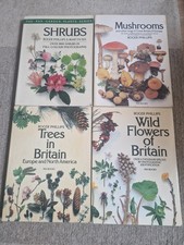 Roger Phillips Identification books: Trees, Shrubs, Wild Flowers and Mushrooms