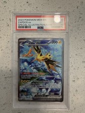 PSA 10 GEM MINT Zapdos SIR Carta Pokemon 151 Ex 202/165 Illustrazione Speciale Rara