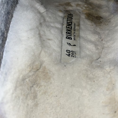 Pantofole Birkenstock Zermatt in feltro di lana taglia 9 strette da donna 7 da uomo US/40EU comode - Foto 3 di 8