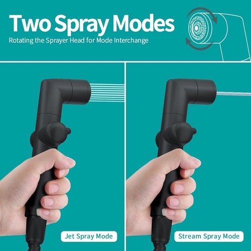 MIAOHUI Muslim Shower, Handheld Bidet Sprayer for Toilet, Cloth Diaper Spraye... - Picture 3 of 5