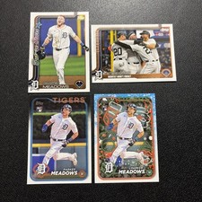 Parker Meadows Lot- Rookie, Detroit Tigers, Details In Description