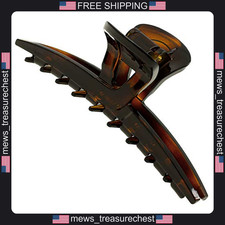 French Hair Claw Clip for Women, 4 Inch, Strong Grip, Durable Acetate