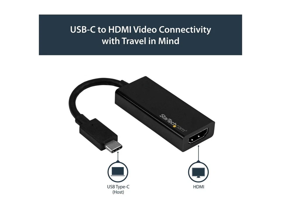 StarTech.com CDP2HD4K60 USB-C to HDMI Adapter - 4K 60 Hz - Image 4 of 4