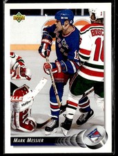 1992-93 Upper Deck #242 Mark Messier Hockey Card 1202K