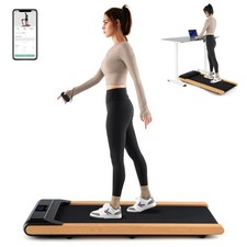 3-in-1 Walking Pad Under Desk Treadmill w/ LED Display Remote Smart APP Control