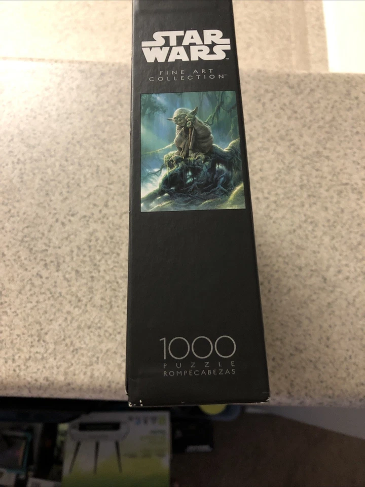 Jigsaw Puzzle Star Wars Yoda 1000 Pieces 26.75" x 19.75" Disney Buffalo NEW - Image 4 of 4