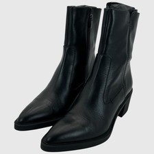 La Canadienne Yves Women's Size 6.5 Black Leather Boots