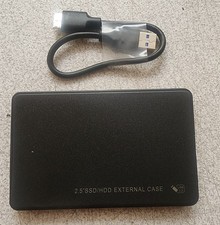 Hitachi 2.5" USB External 320GB Hard Drive w Cable Z7K320-320