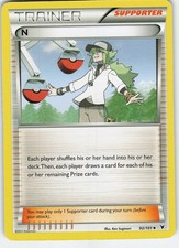 N (Supporter) 92/101 Uncommon Noble Victories LP Pokémon on eBay