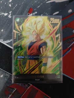 Son Goku FP 008 Gold Foil PRE Release Winner Dragonball Fusion World Nr 1