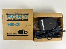 Sony Head Demagnetizer HE-2 in Original Box