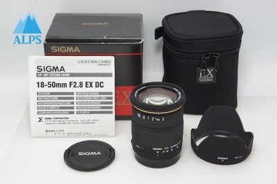 [Mint] SIGMA 18-50mm F2.8 EX DC AF Lens for Canon EOS EF-S w/ Box #260409r