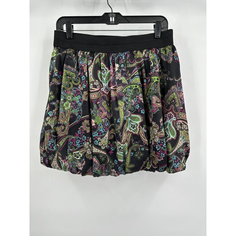 Minifalda Studio Y para mujer talla M dobladillo burbuja cachemira boho festival Y2K retro Foto 2 de 4