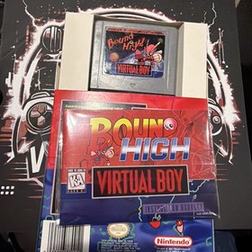 Bound High Virtual Boy Prototype Repro CIB TESTED