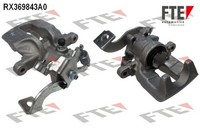 FTE Bremssattel 9290466 Aluminium FüR Toyota Auris Corolla VAN NRE150 Dual Vvti