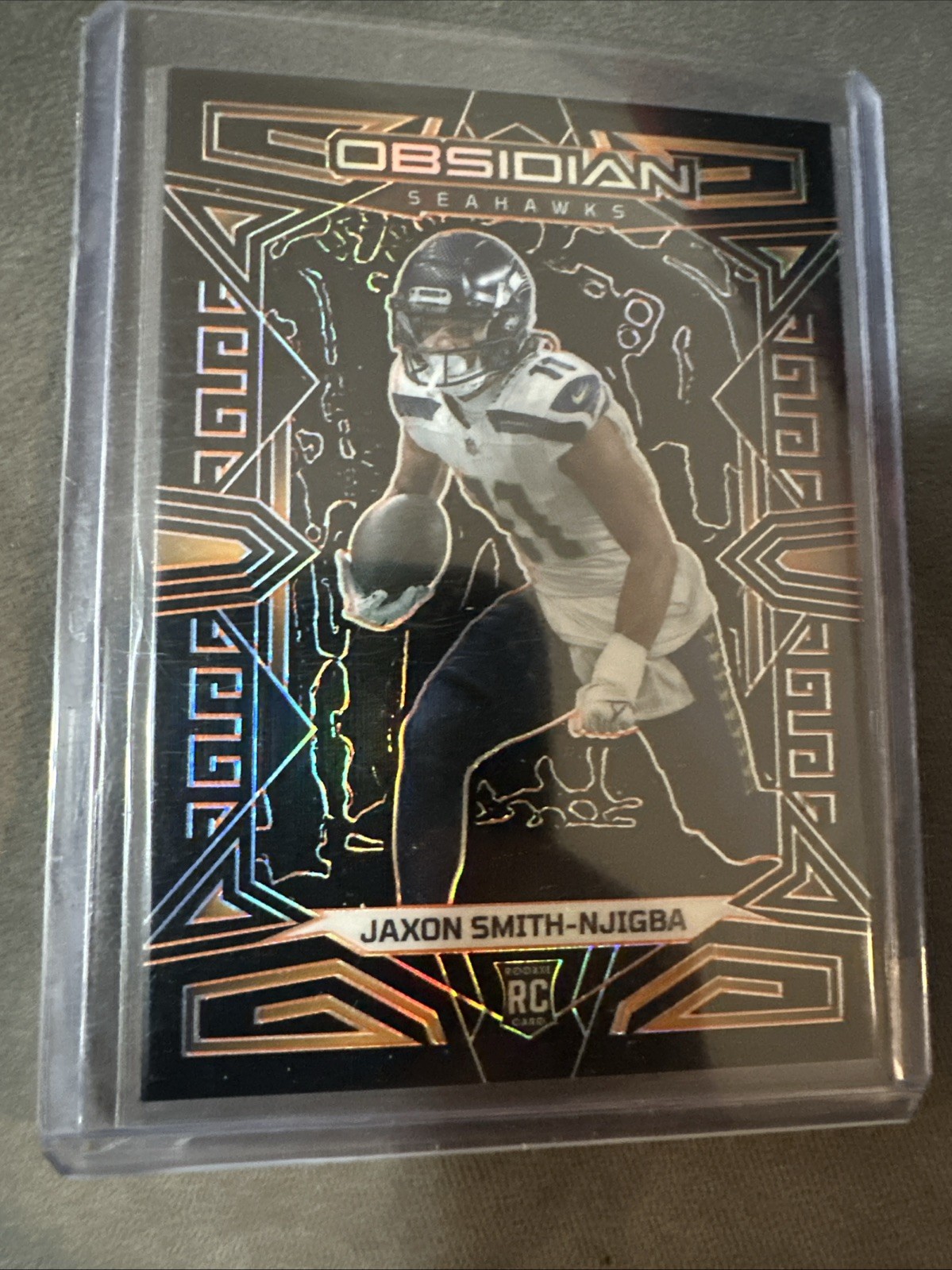 2023 Panini Obsidian - Jaxon Smith-Njigba #186 Asia (RC)