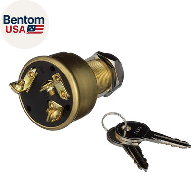 3-Position Heavy Duty Ignition Starter Switch