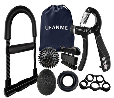 Grip Strength Trainer Hand Gripper - Hand Grip Strengthener Adjustable Resist...