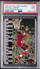 1998 UD MJ LIVING LEGEND GAME ACTION SILVER #G23 MICHAEL JORDAN 54/230 PSA 9