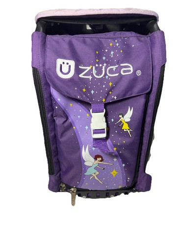 Zuca Ice Skating Bag Fairy Purple Travel Wheeled Gym Skate Carry On