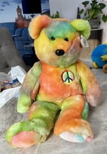 TY Beanie Babies Buddy, PEACE, Neu mit Etikett