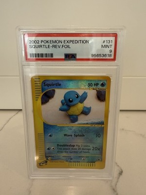 Pokemon Squirtle Expedition Reverse Holo 131/165