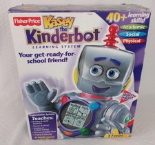 Fisher Price Kasey The Kinderbot INTERACTIVE ROBOT Learning Toy System Expandabl