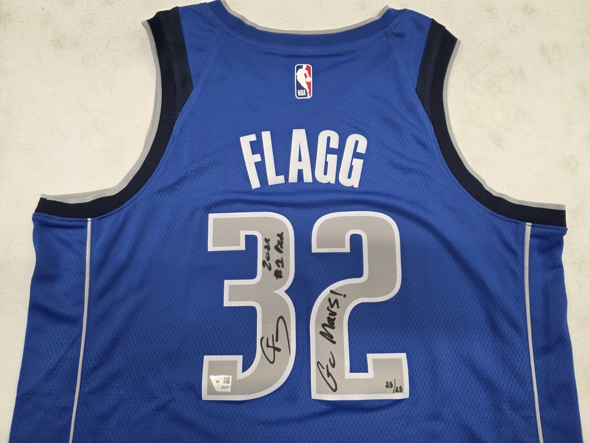 Mavericks COOPER FLAGG Signed 2025 #1 Pick Go Mavs