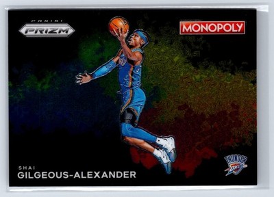 2024 PANINI PRIZM BLACK MONEY COLOR BLAST #7 SHAI GILGEOUS-ALEXANDER OKC THUNDER