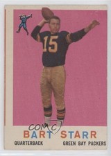 1959 Topps Bart Starr #23 HOF 0b2