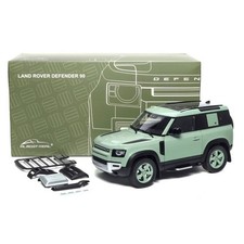 Almost Real 1:18 Land Rover Defender 90 Green Collectible Car
