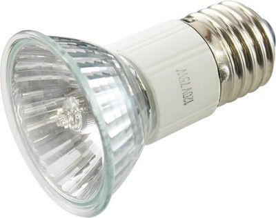 Hikari JDR-9737ALUP - 75 Watt E27 Base Halogen Light Bulb, Clear Lense