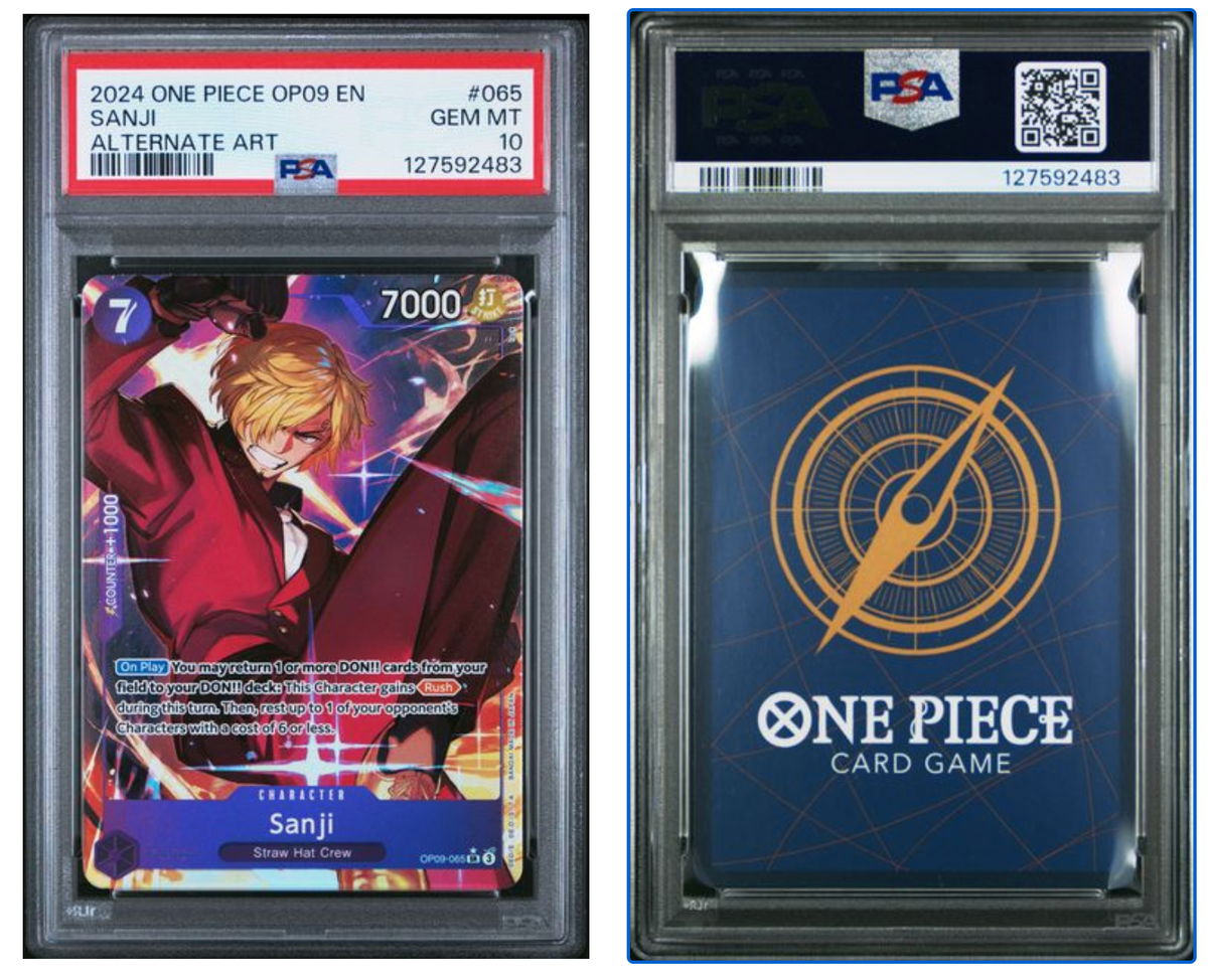 Sanji (065) (Parallel) OP09-065 Emperors in the New World Foil for