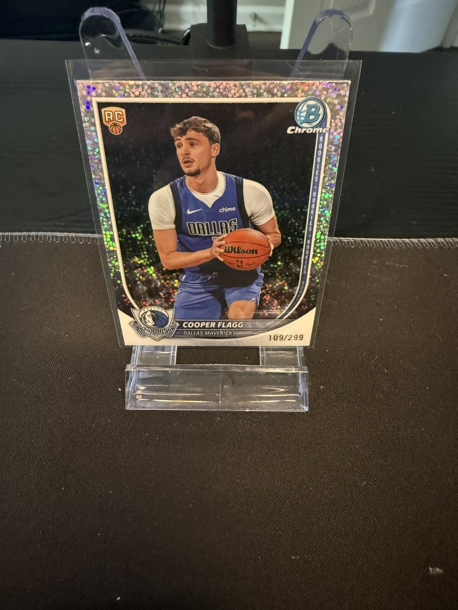 2026 Bowman chrome Basketball Cooper Flagg RC Speckle Refractor /299 | eBay