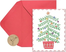 Christmas Cards Boxed with Envelopes, Merry Little Christmas, Christmas Tree (20